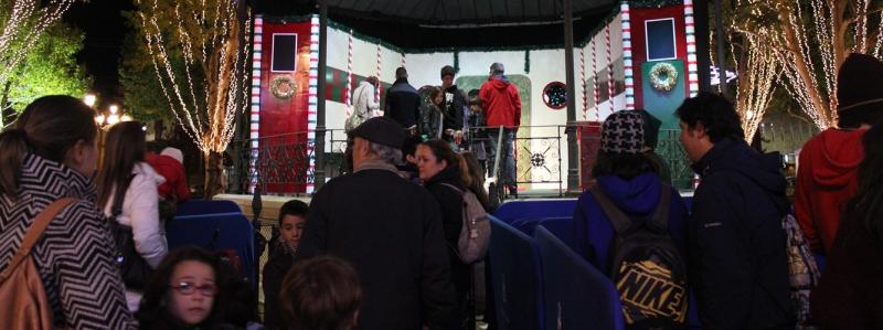 Ambiente navideño en Badajoz