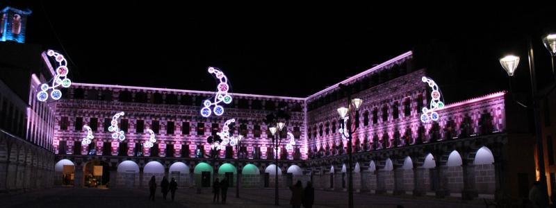 Ambiente navideño en Badajoz