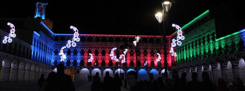 Ambiente navideño en Badajoz