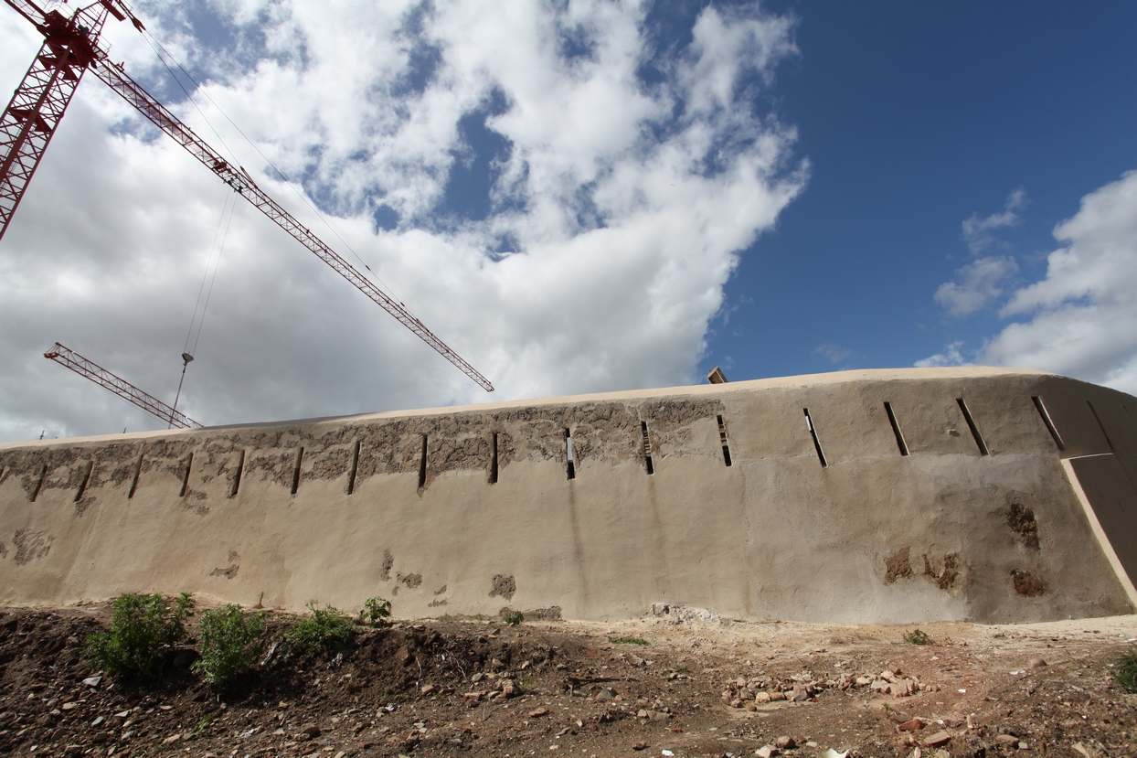 Las obras del Fuerte San Cristóbal, a buen ritmo