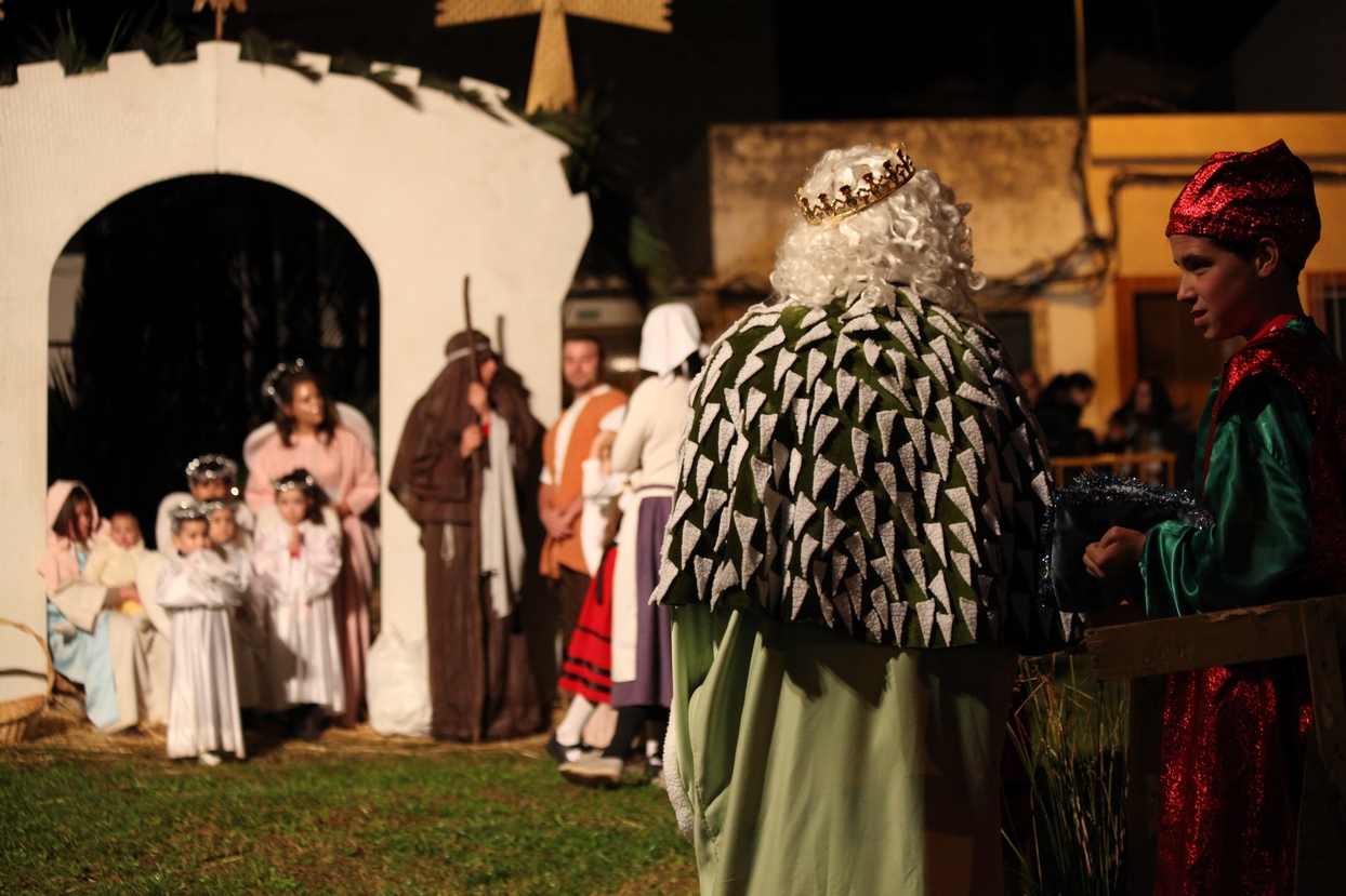 Belenes vivientes en Elvas y el Gurugú 