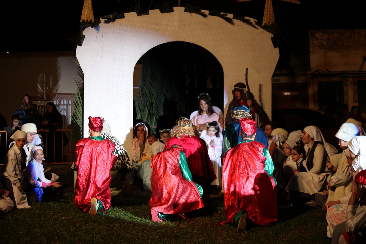 Belenes vivientes en Elvas y el Gurugú 