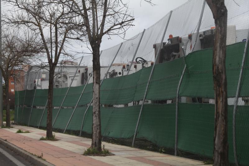 Ciclogénesis explosiva Gong a su paso por Badajoz