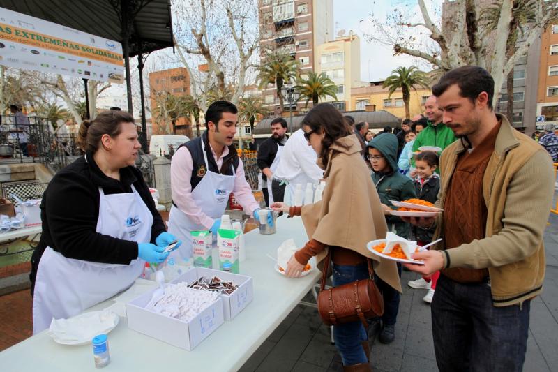 II Edición de las Migas Extremeñas Solidarias en Badajoz