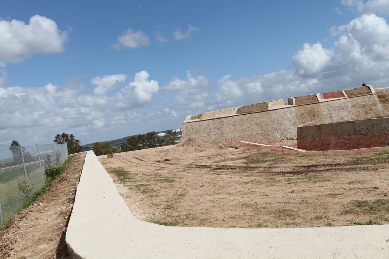 Las obras del Fuerte San Cristóbal, a buen ritmo