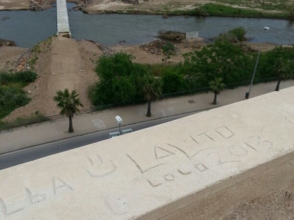 Numerosos actos vandálicos en la parte restaurada de la Alcazaba de Badajoz