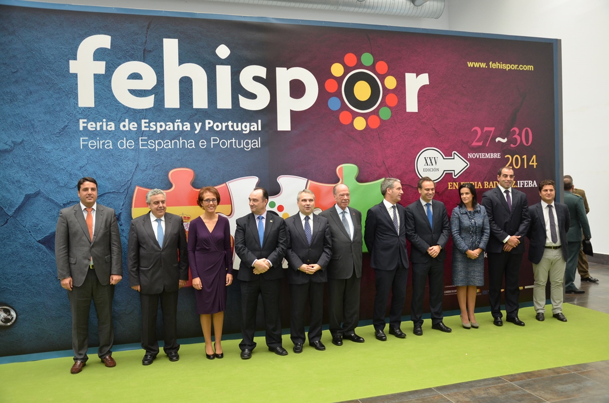 Instantáneas de la inauguración de Fehispor 2014 en Badajoz