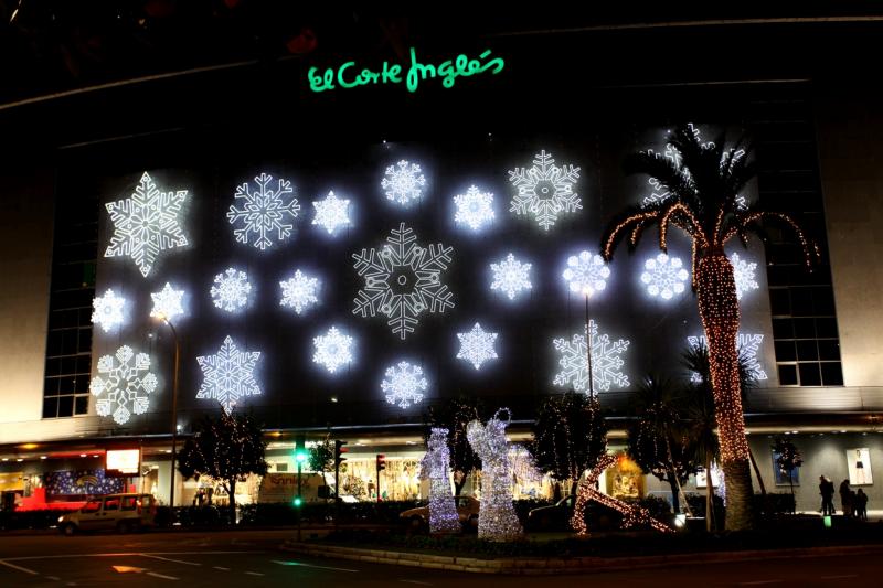 Encendido del alumbrado navideño en Badajoz