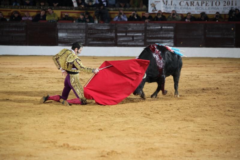 Reportaje fotográfico de la corrida de El Juli, Perera y Padilla en Olivenza