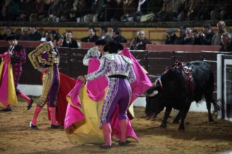 Reportaje fotográfico de la corrida de El Juli, Perera y Padilla en Olivenza