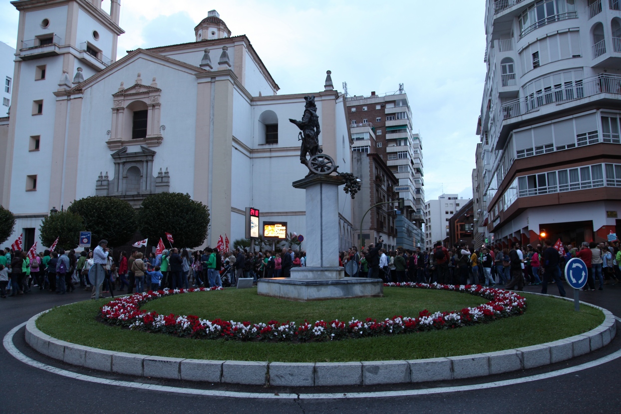 Imágenes de la manifestación de Badajoz contra la Ley Wert