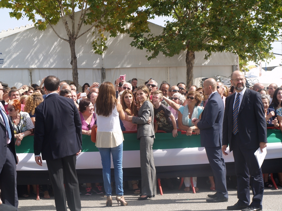 Los Reyes de España inauguran la Feria Internacional Ganadera de Zafra