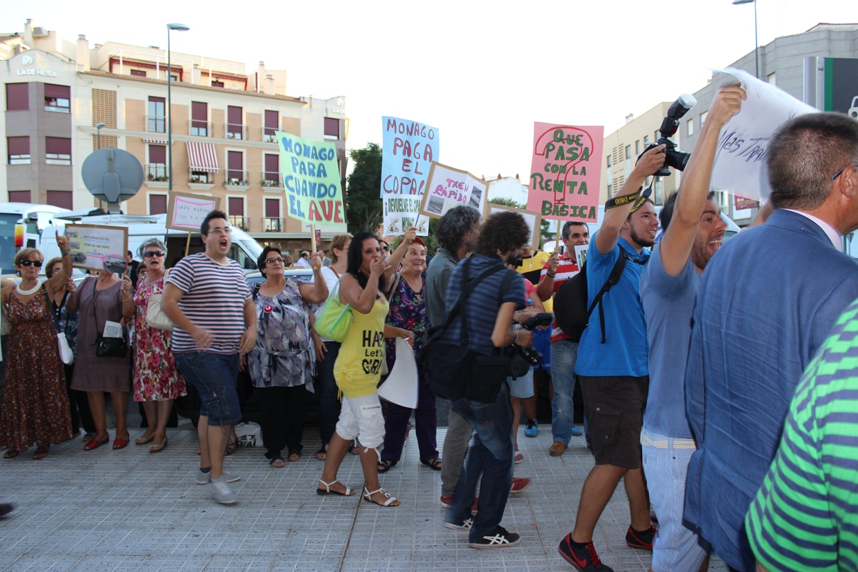 Badajoz pide la llegada del AVE a la ciudad