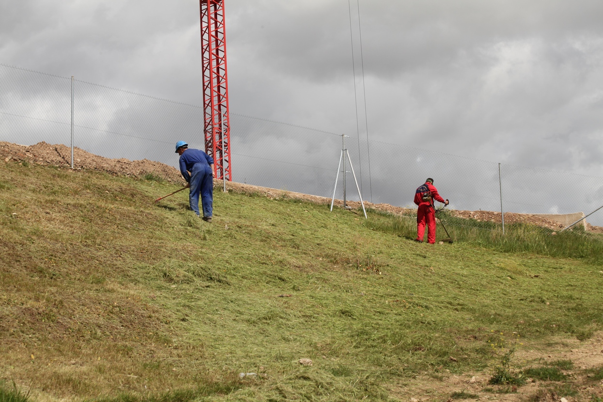 Las obras del Fuerte San Cristóbal, a buen ritmo