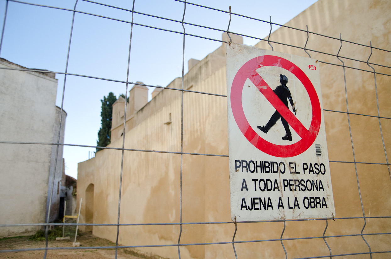 Comienzan las obras en los Jardines de la Galera