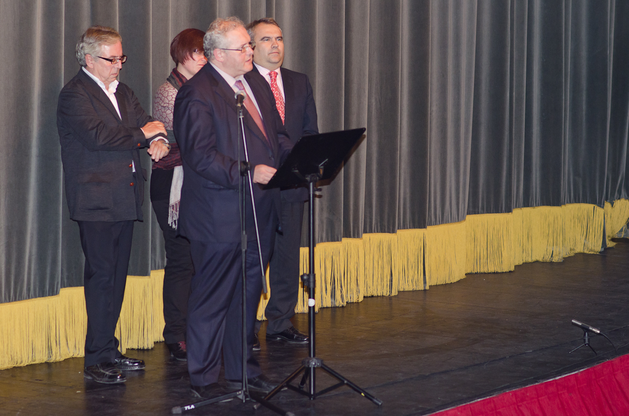 Homenaje al fallecido actor extremeño Javier Leoni en el Festival de Teatro de Badajoz