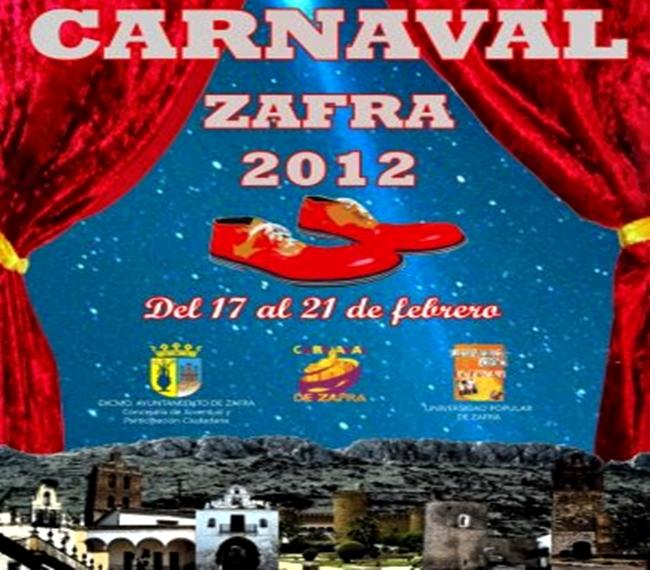 Abierto el plazo de presentación de carteles para el Carnaval de Zafra