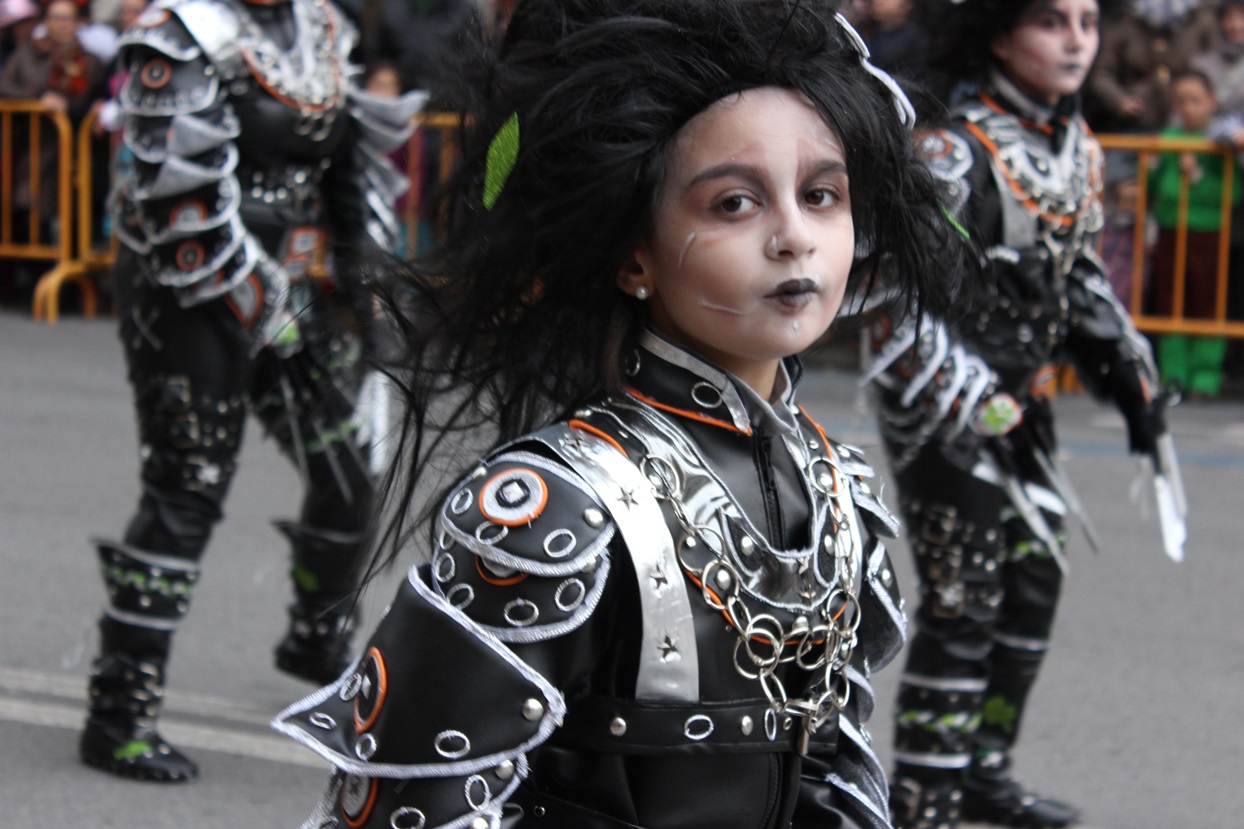 Imágenes del desfile infantil de comparsas de Badajoz 2014