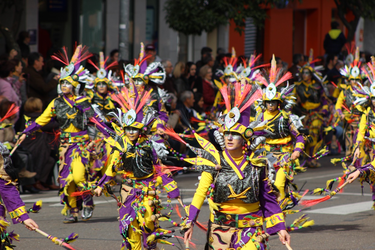 Gran Desfile de Comparsas de Badajoz 2014, parte 1