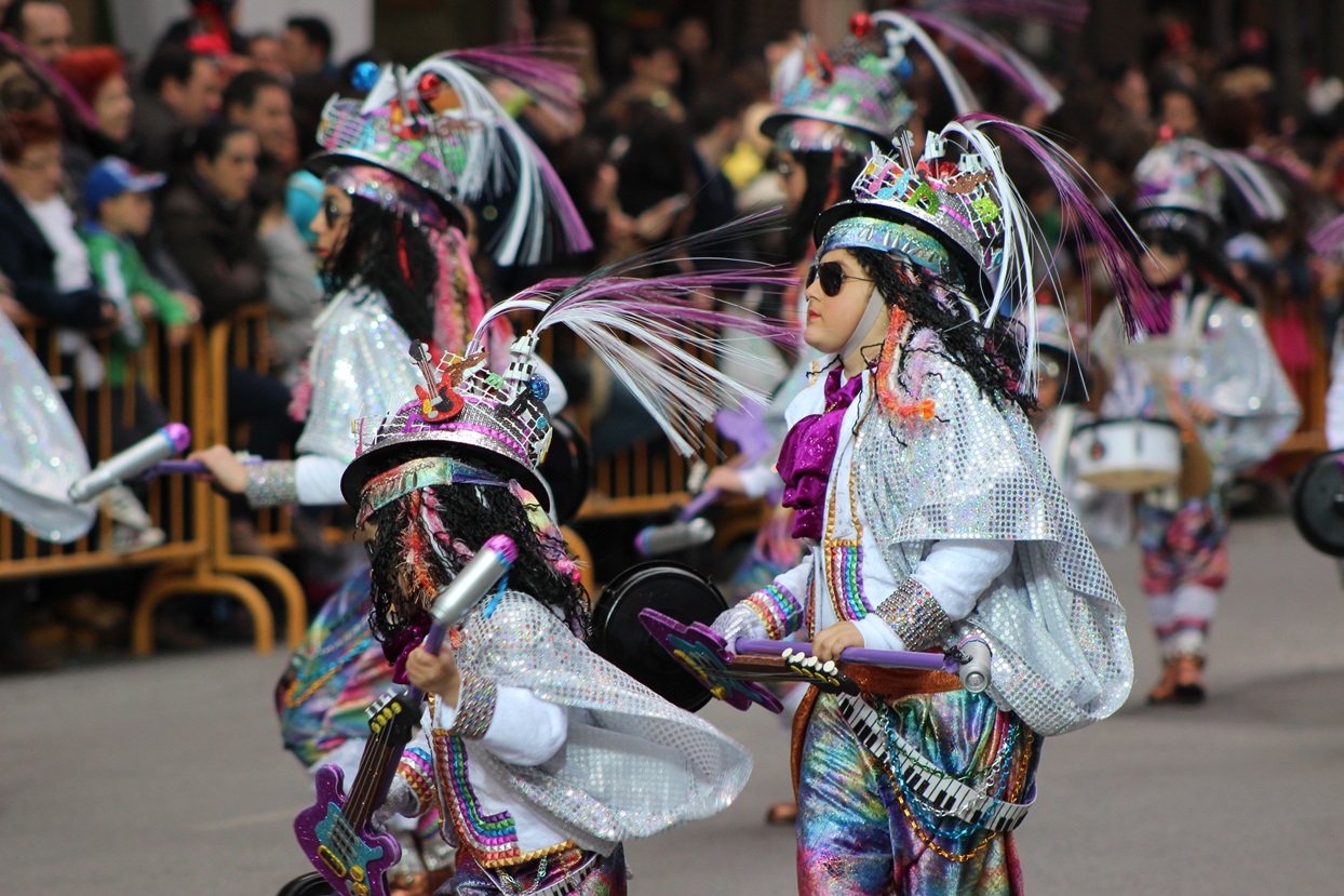 Imágenes del desfile infantil de comparsas de Badajoz 2014