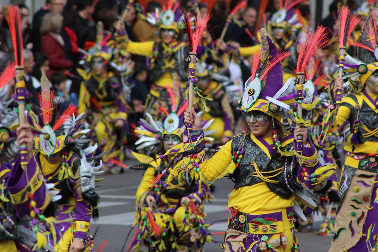 Gran Desfile de Comparsas de Badajoz 2014, parte 1