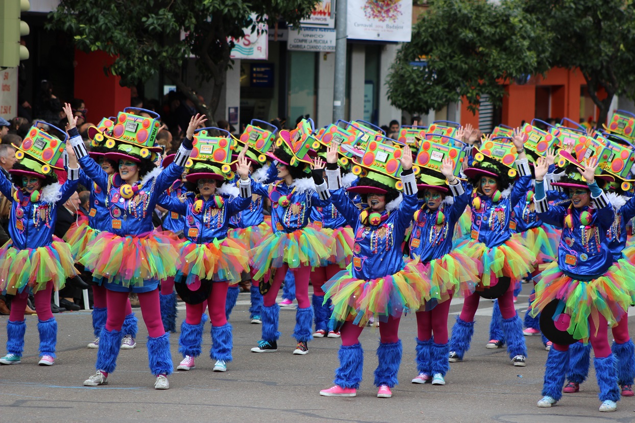 Gran Desfile de Comparsas de Badajoz 2014, parte 2