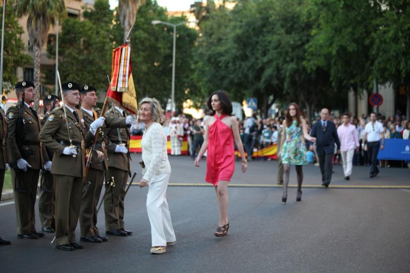 Homenaje a la Bandera y las Fuerzas Armadas? en Badajoz