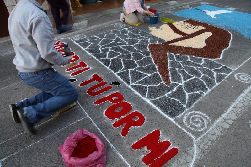 San Vicente de Alcántara se viste de gala para celebrar El Corpus Christi