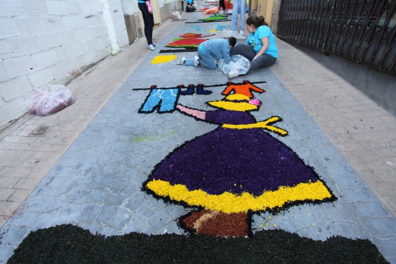 San Vicente de Alcántara se viste de gala para celebrar El Corpus Christi