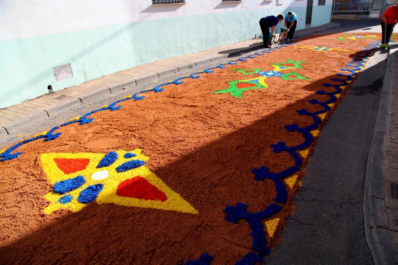 San Vicente de Alcántara se viste de gala para celebrar El Corpus Christi