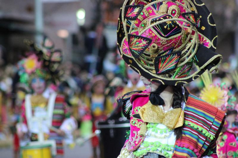 Imágenes del desfile infantil de comparsas de Badajoz 2014