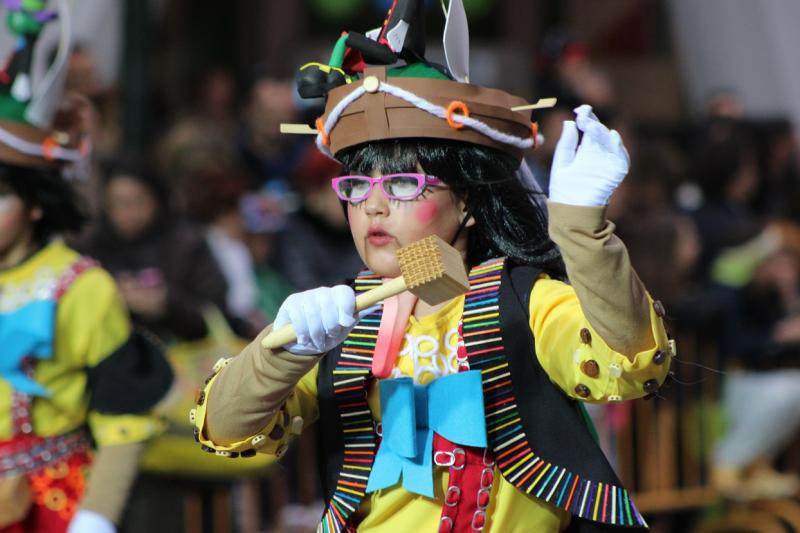 Imágenes del desfile infantil de comparsas de Badajoz 2014