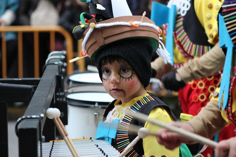 Imágenes del desfile infantil de comparsas de Badajoz 2014