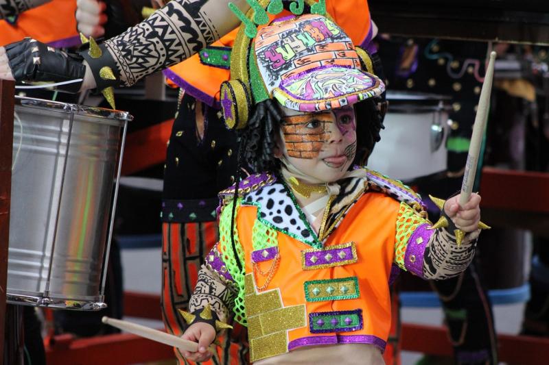 Imágenes del desfile infantil de comparsas de Badajoz 2014