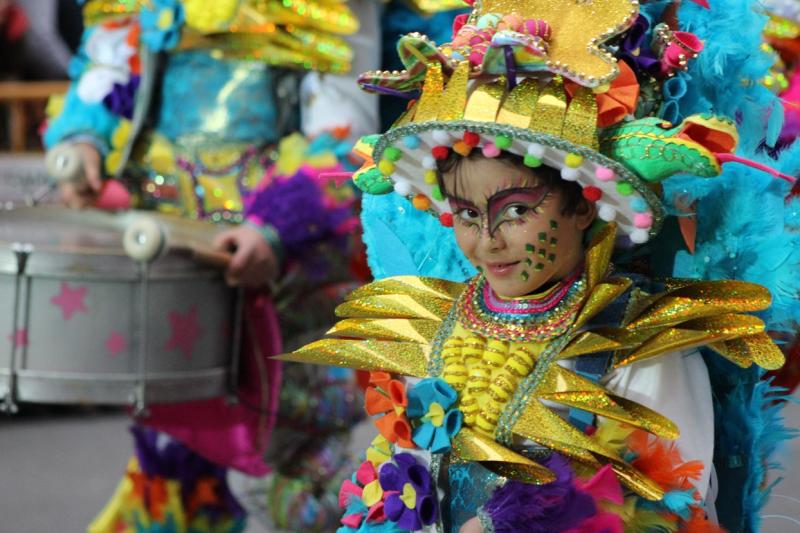 Imágenes del desfile infantil de comparsas de Badajoz 2014