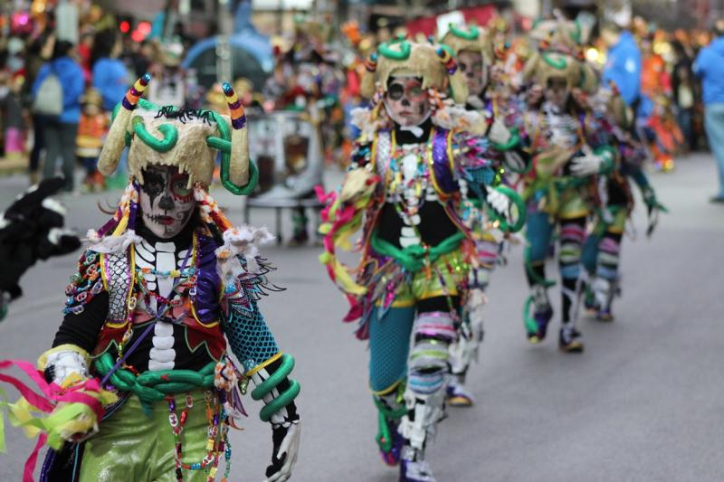 Imágenes del desfile infantil de comparsas de Badajoz 2014