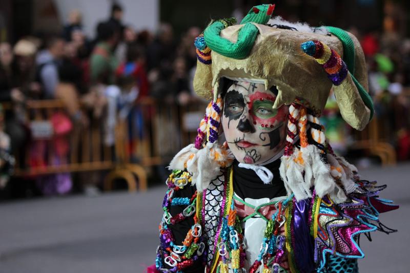 Imágenes del desfile infantil de comparsas de Badajoz 2014