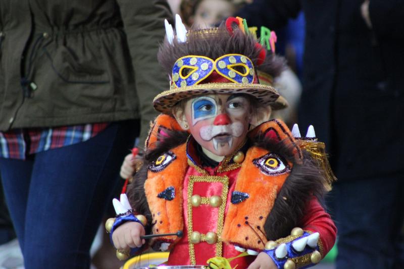 Imágenes del desfile infantil de comparsas de Badajoz 2014