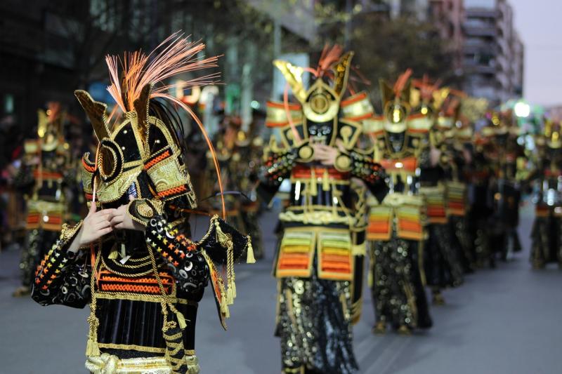 Imágenes del desfile infantil de comparsas de Badajoz 2014