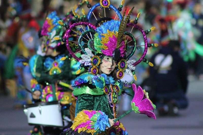 Imágenes del desfile infantil de comparsas de Badajoz 2014