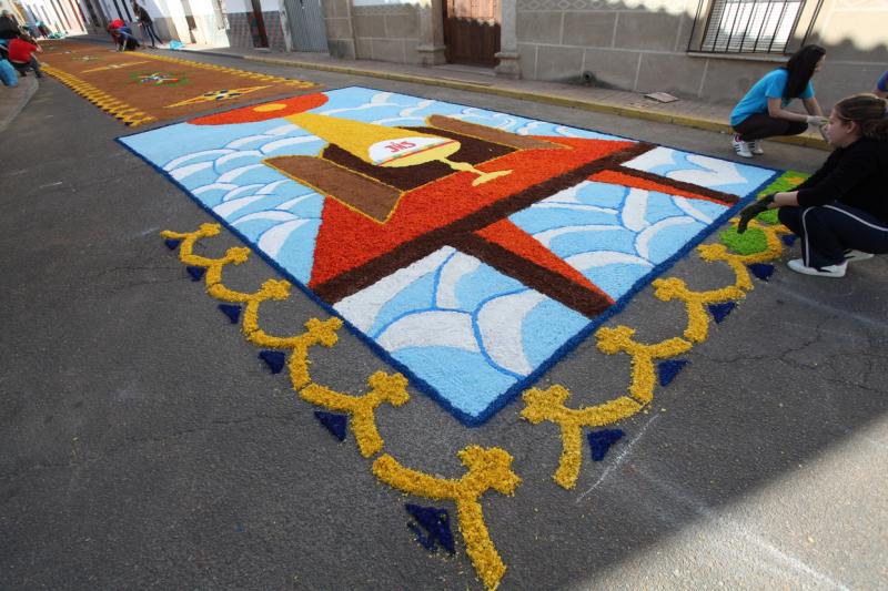 San Vicente de Alcántara se viste de gala para celebrar El Corpus Christi San Vicente de Alcántara se viste de gala para celebrar El Corpus Christi