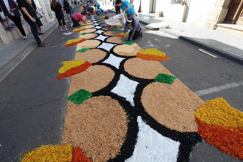 San Vicente de Alcántara se viste de gala para celebrar El Corpus Christi