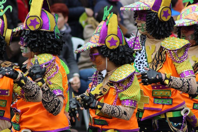 Gran Desfile de Comparsas de Badajoz 2014, parte 1