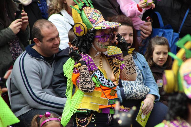 Gran Desfile de Comparsas de Badajoz 2014, parte 1