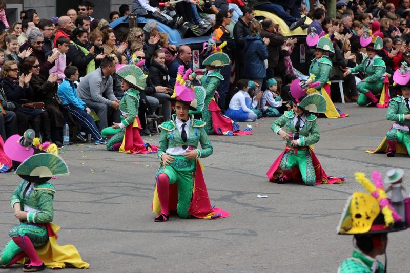 Gran Desfile de Comparsas de Badajoz 2014, parte 1