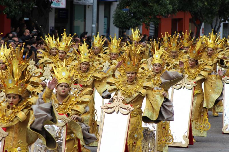 Gran Desfile de Comparsas de Badajoz 2014, parte 2