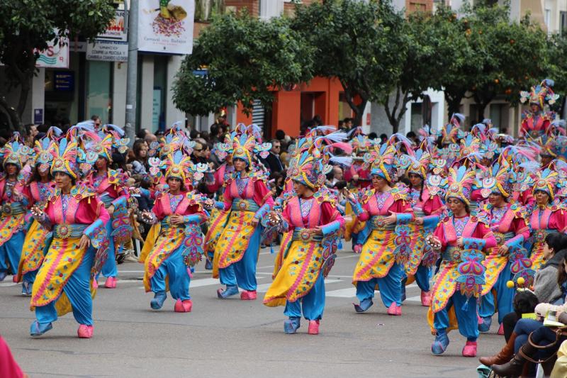 Gran Desfile de Comparsas de Badajoz 2014, parte 2