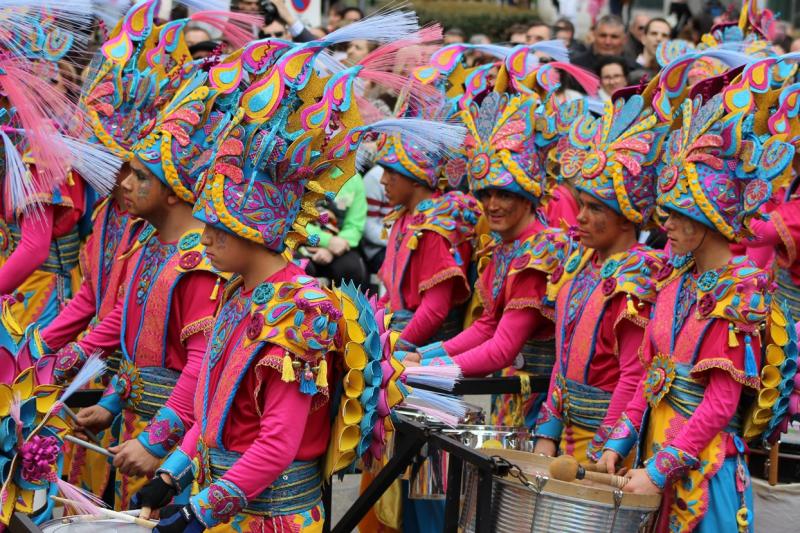 Gran Desfile de Comparsas de Badajoz 2014, parte 2