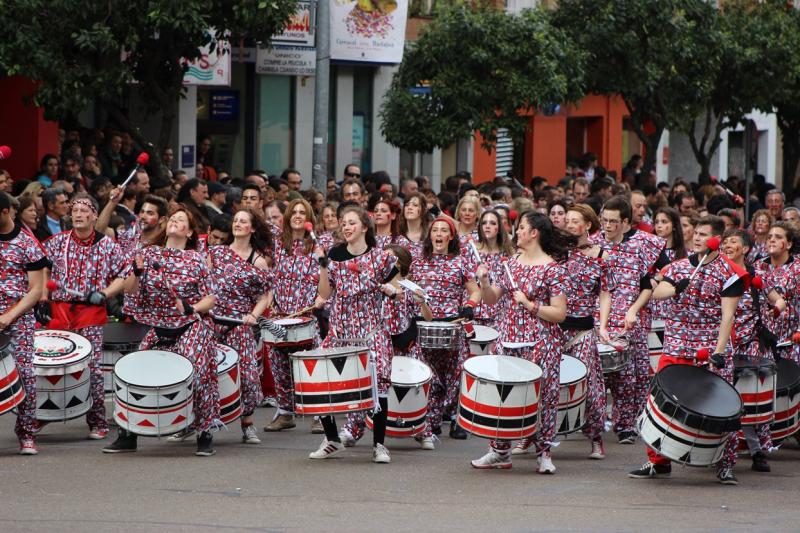 Gran Desfile de Comparsas de Badajoz 2014, parte 2