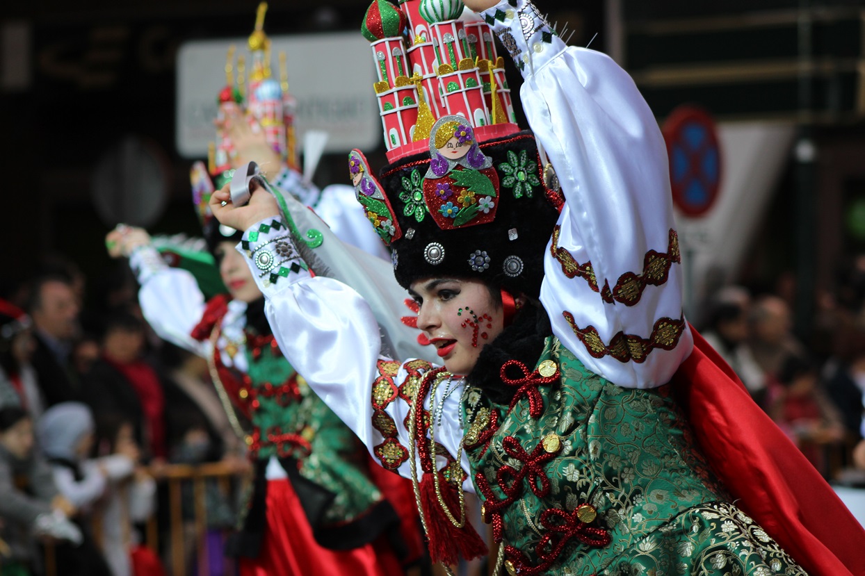 Imágenes del desfile infantil de comparsas de Badajoz 2014
